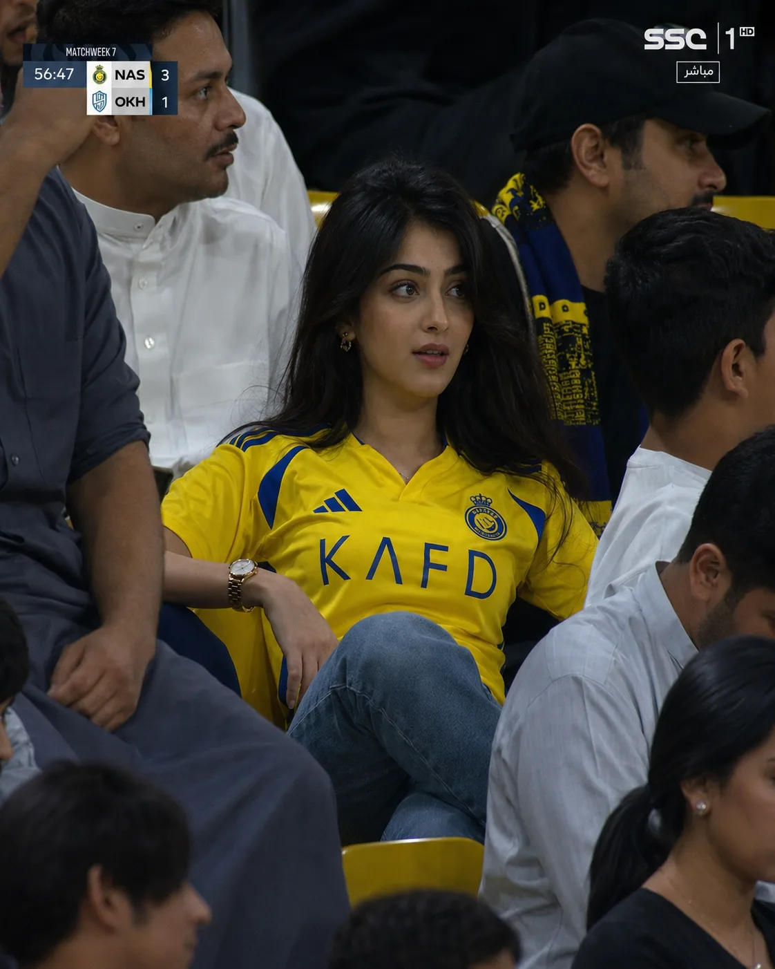 viral stadium broadcast captured image of yourself