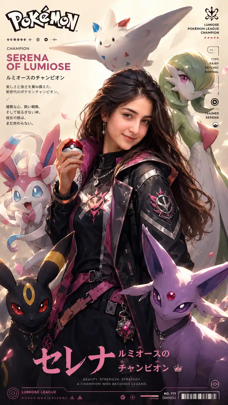 self portrait Pokémon Champion Legacy Poster