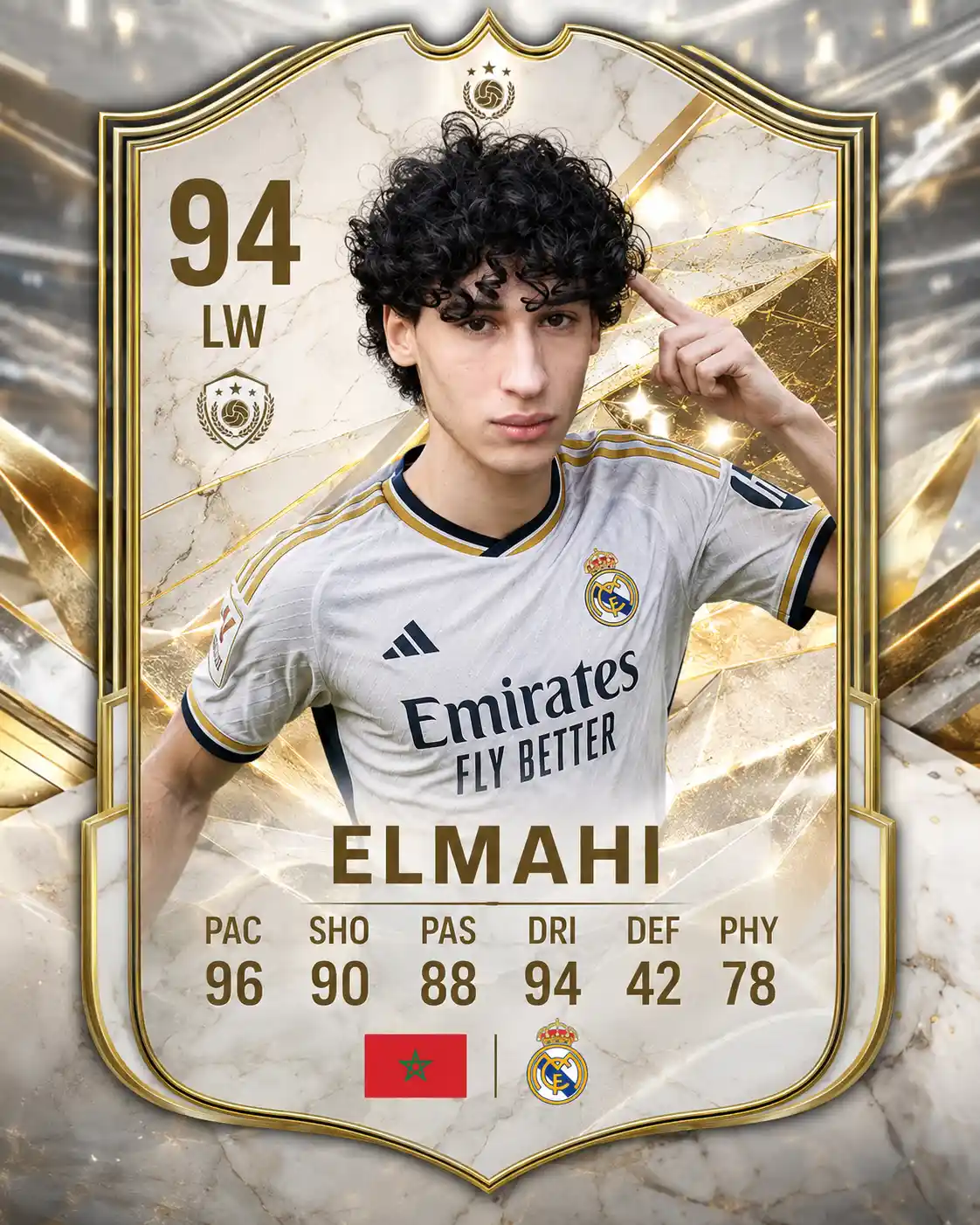 Luxury football card