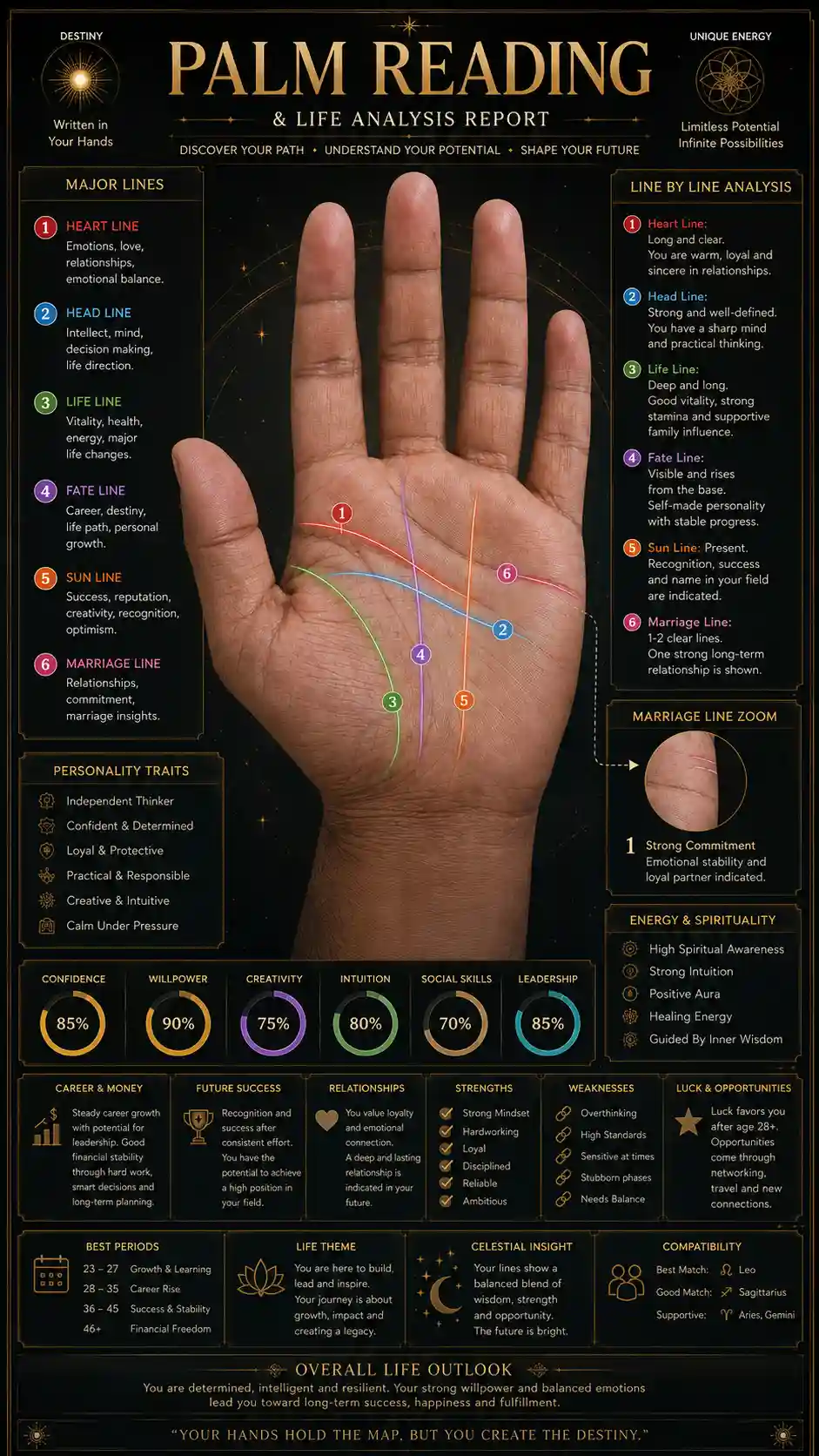 AI Palm Reading Analysis Prompt - future analysis