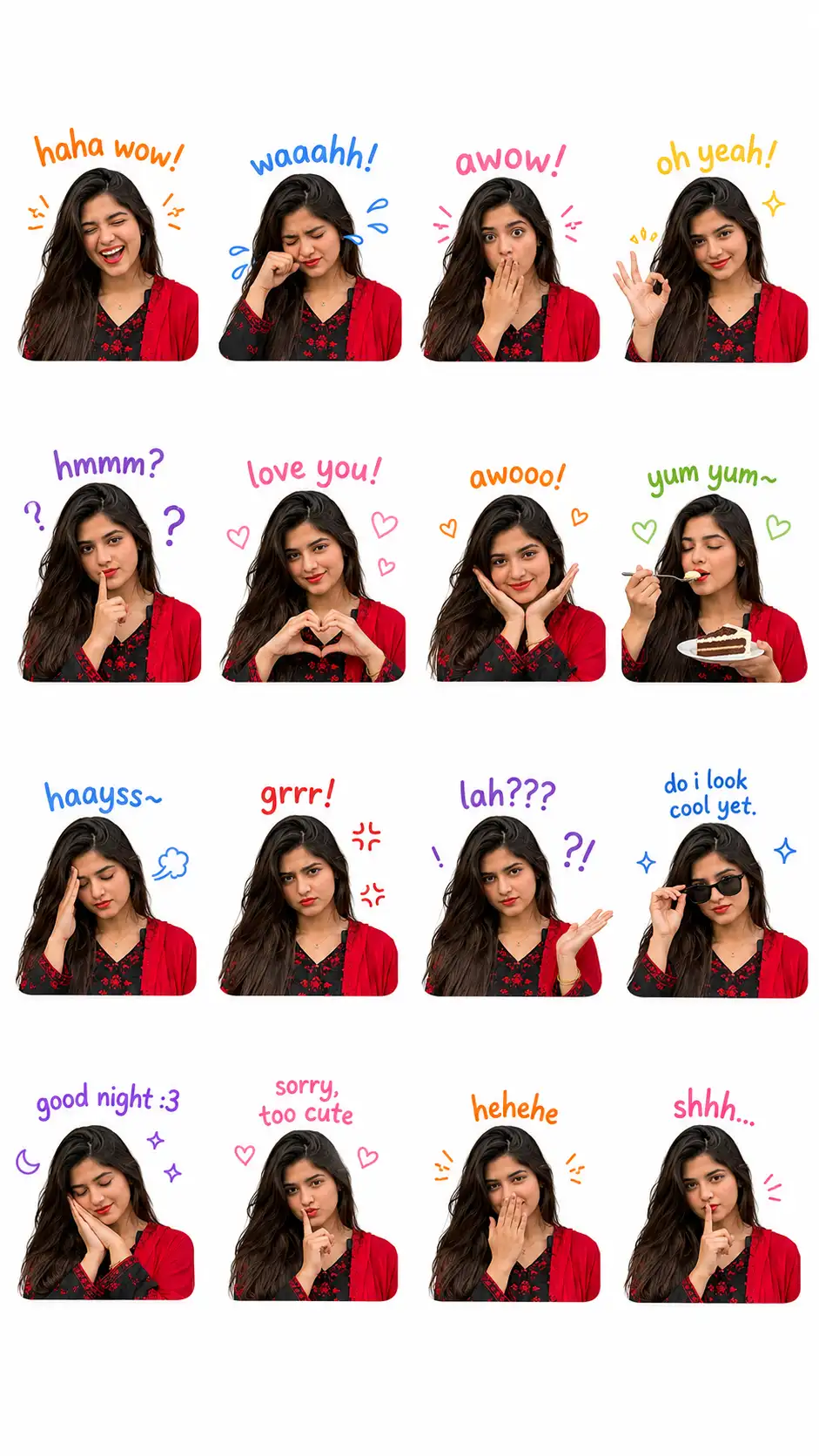 zalo style stickers maker prompt